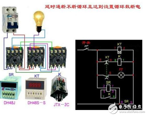 20种常见照明灯接线图