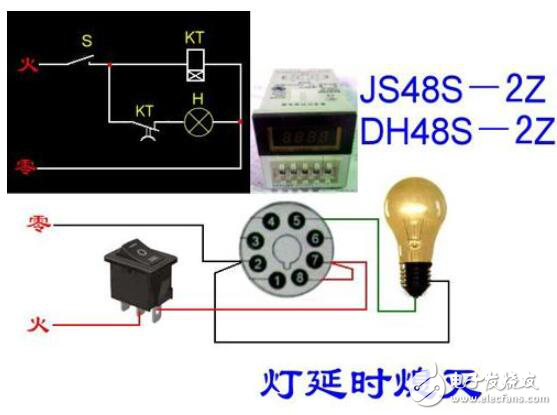 20种常见照明灯接线图