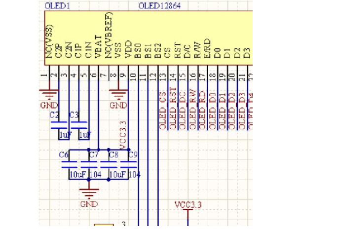 使用STM32F407进行OLED显示实验的程序资料说明