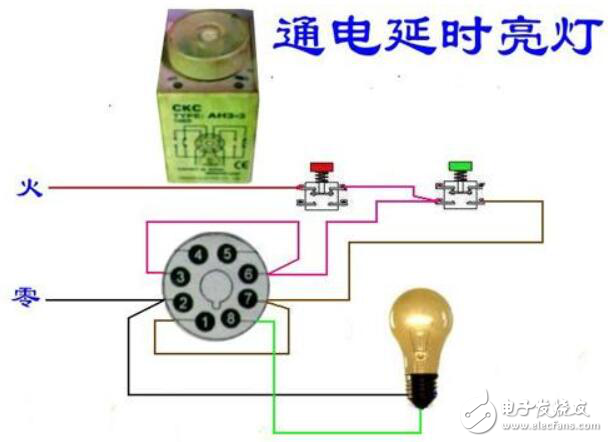 20种常见照明灯接线图