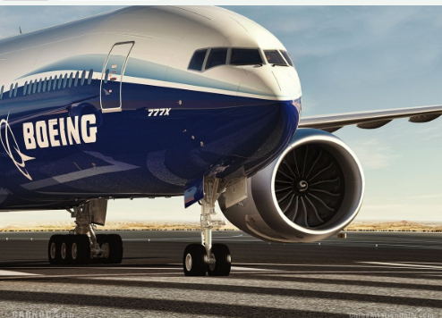 波音最新的宽体飞机波音777x将在西雅图正式亮相