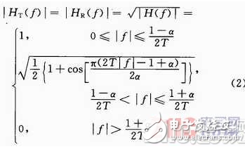 基于电路分割技术的查表法实现根升余弦脉冲成形滤波器FPGA设计