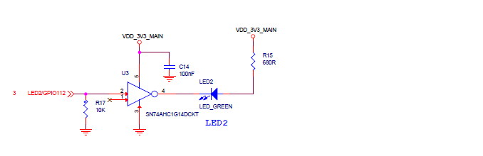 led