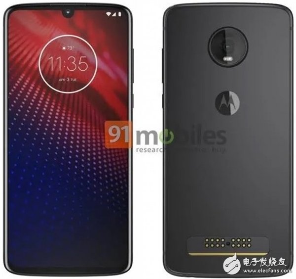MotoZ4渲染图曝光 延续圆形拍照模组保留3.5mm耳机孔