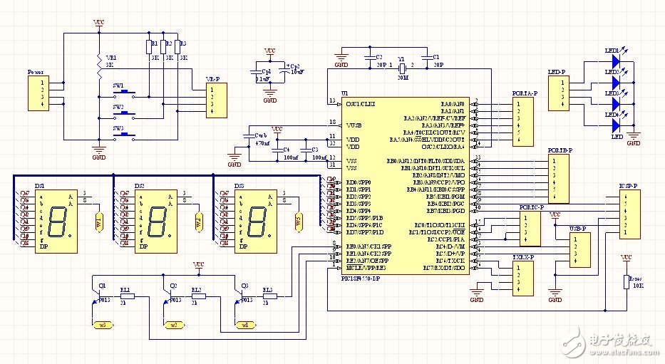 PIC单片机ICSP接口电路的设计