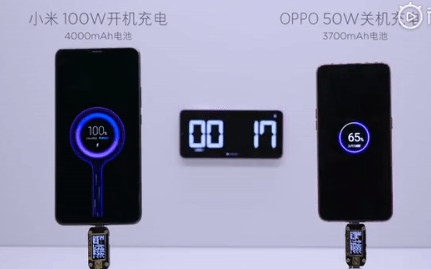 小米100W超级快充曝光!充满电只需17分钟,O...