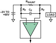 通过利用差动放大器与电流检测放大器执行高边电流检测功能