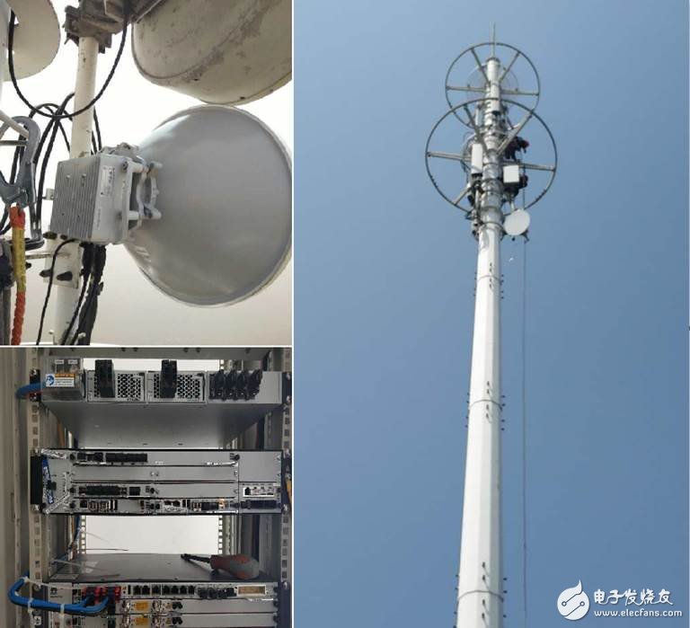 宁波移动携手华为正式开通了全国首个基于5g微波承载的5g基站