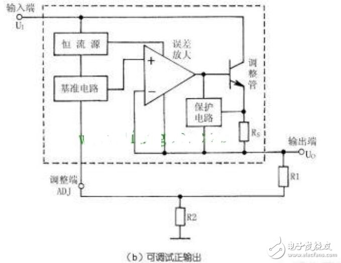 開路檢測(cè)電路中的集成穩(wěn)壓器