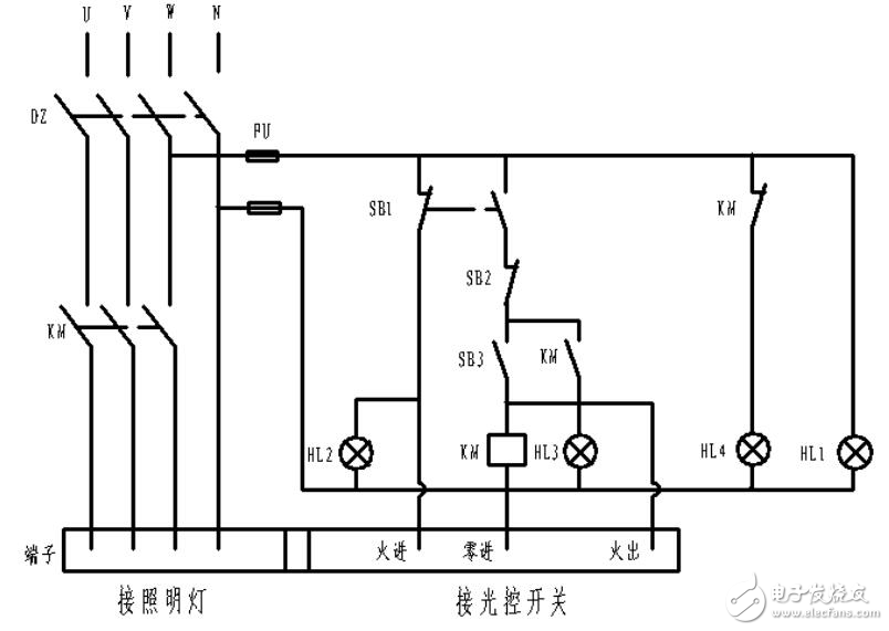 光控开关怎么接线