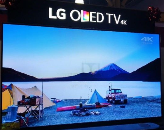 LG电子的OLED电视展示机出现了烧屏现象