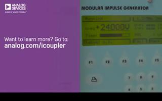 iCoupler数字隔离器和光耦合器的隔离功能测...