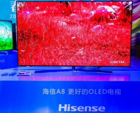 海信发布旗下首款oled电视a8 解决了oled电视的老问题
