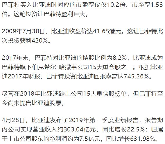 股神變“車神” 巴菲特的汽車局