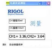 使用RIGOL程控数字示波器对电源纹波进行有效测量