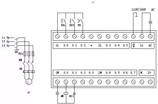 PLC控制柜柜体结构及布置控制原理图
