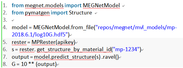 MEGNet普适性图神经网络 精确预测分子和晶体性质