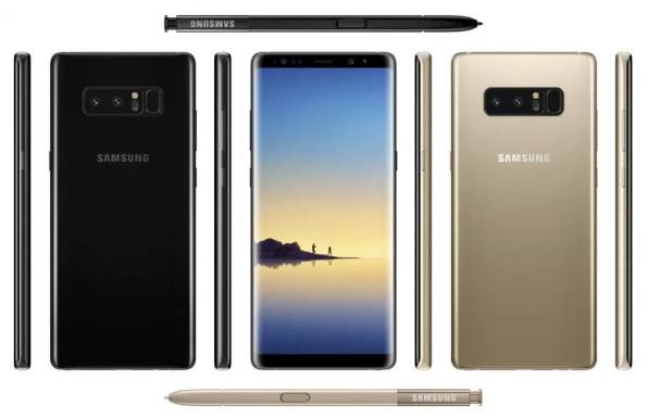 三星Note 8将支持全屏压感触控