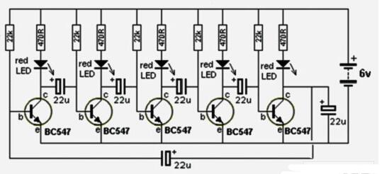 跑馬燈電路詳解