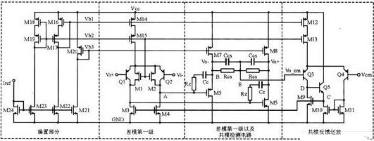 采用CLASS—D芯片構成全差分運算放大器的共模電路設計及仿真研究