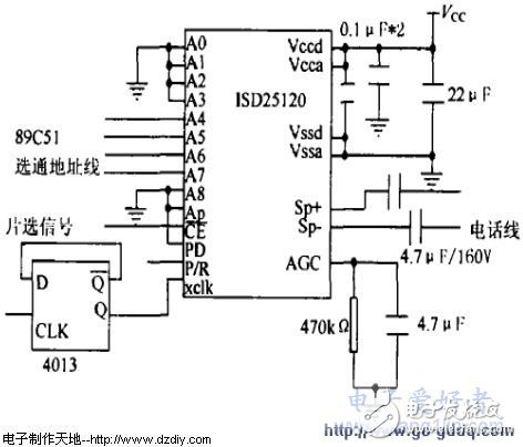 AT89C51單片機(jī)電話遙控報(bào)警器電路的設(shè)計(jì)