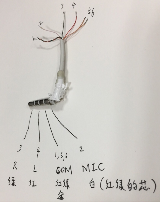 手機耳機接線圖的工作原理，各種耳機插頭接線圖