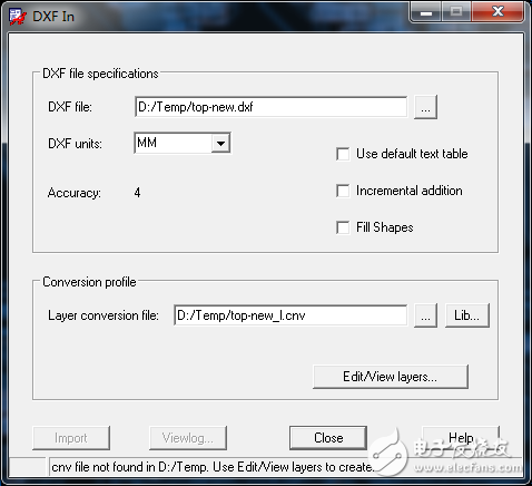 Allegro導入DXF文件的詳細步驟