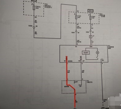 天窗電路板維修