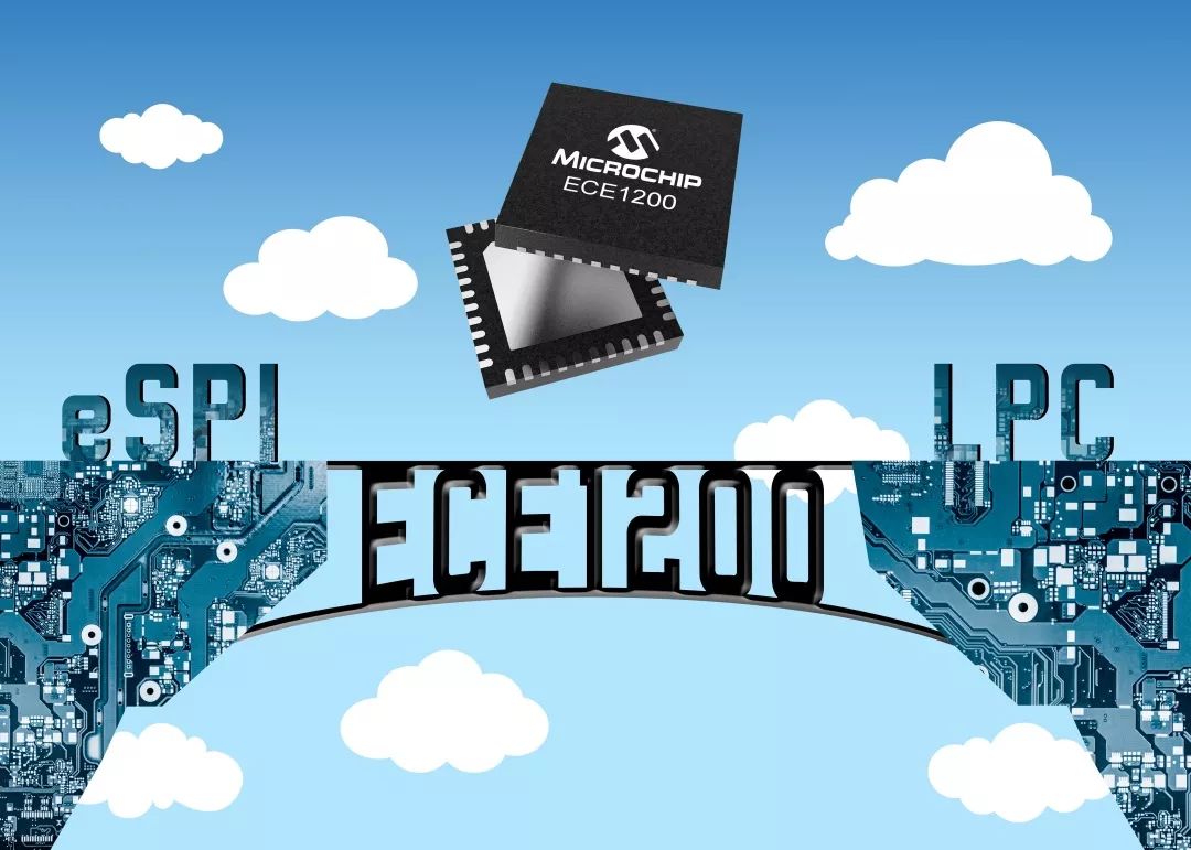 Microchip推出业界首款商用eSPI至LPC桥接器