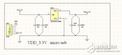 STM32單片機控制藍牙的電路