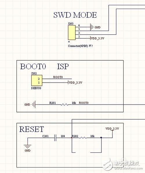 STM32單片機控制藍牙的電路