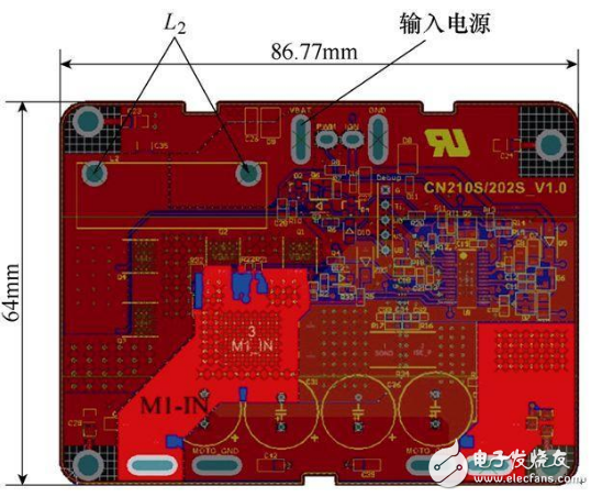 汽车电子风扇电机控制电路与主电路电磁兼容分析与优化