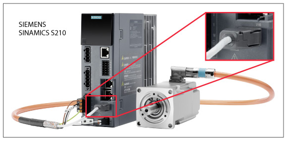 SIEMENS AG伺服驱动系统采用IEC规格标准的小型连接器——ix Industrial
