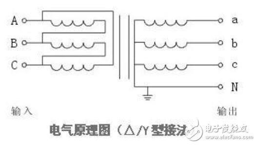 三相隔離變壓器如何接線_三相隔離變壓器接線圖