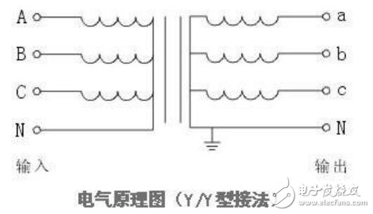 三相隔離變壓器如何接線_三相隔離變壓器接線圖