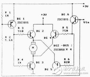 mos管驅(qū)動電機(jī)電路圖