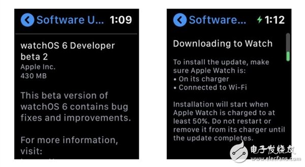 AppleWatch将可以通过OTA获得更新 拟降低对iPhone的依赖度