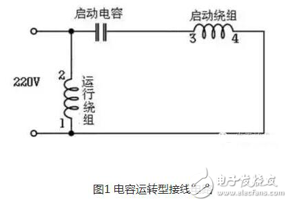 启动电容接法