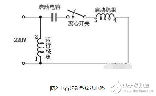 启动电容接法