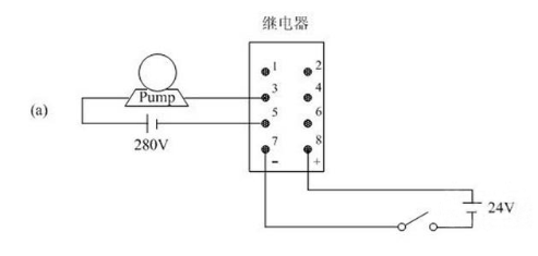 中間繼電器接線圖