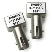 HFBR-2515BFZ 适用于ST端口的工业应用的10MBd金属外壳光接收器,符合RoHS标准