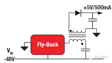 关于用Fly-Buck转换器加快隔离式电源轨的方案设计