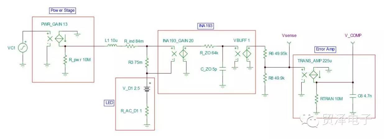 关于在LED照明峰值电流模式控制器中补偿控制回路的分析和应用
