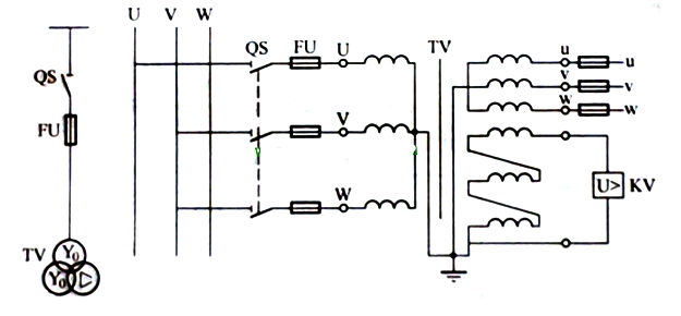 电压互感器的接线