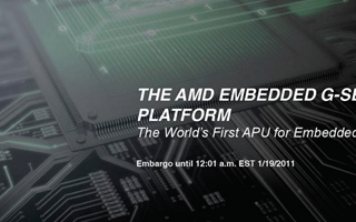 AMD将发布嵌入式APU处理器