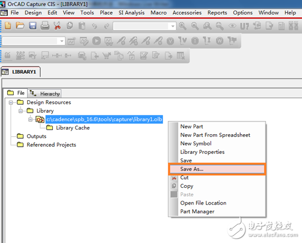 OrCAD将原理图中导出并保存至器件库的详细步骤