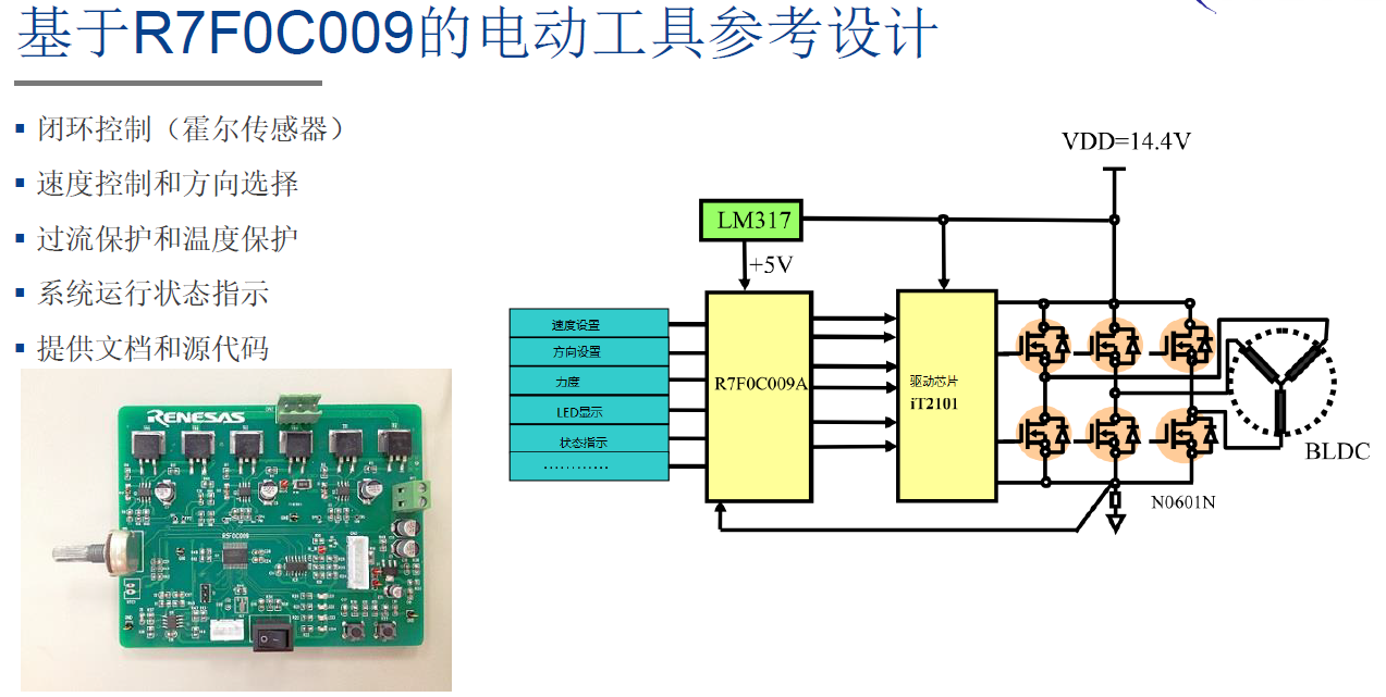 电动工具参考方案