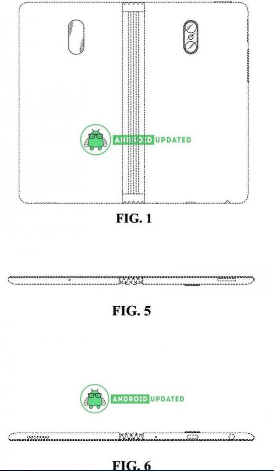 OPPO折叠屏手机专利曝光采用了屏幕向后凹折设计