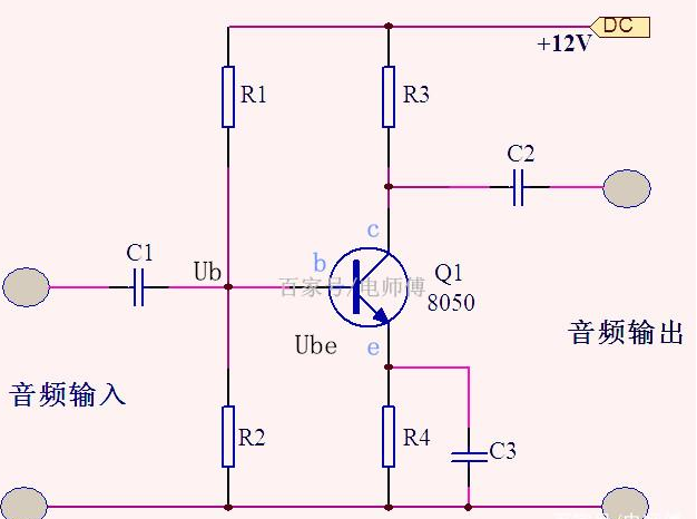 三極管放大電路中的偏置電路工作原理