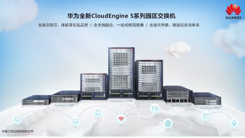 华为发布了CloudEngine S系列交换机新...